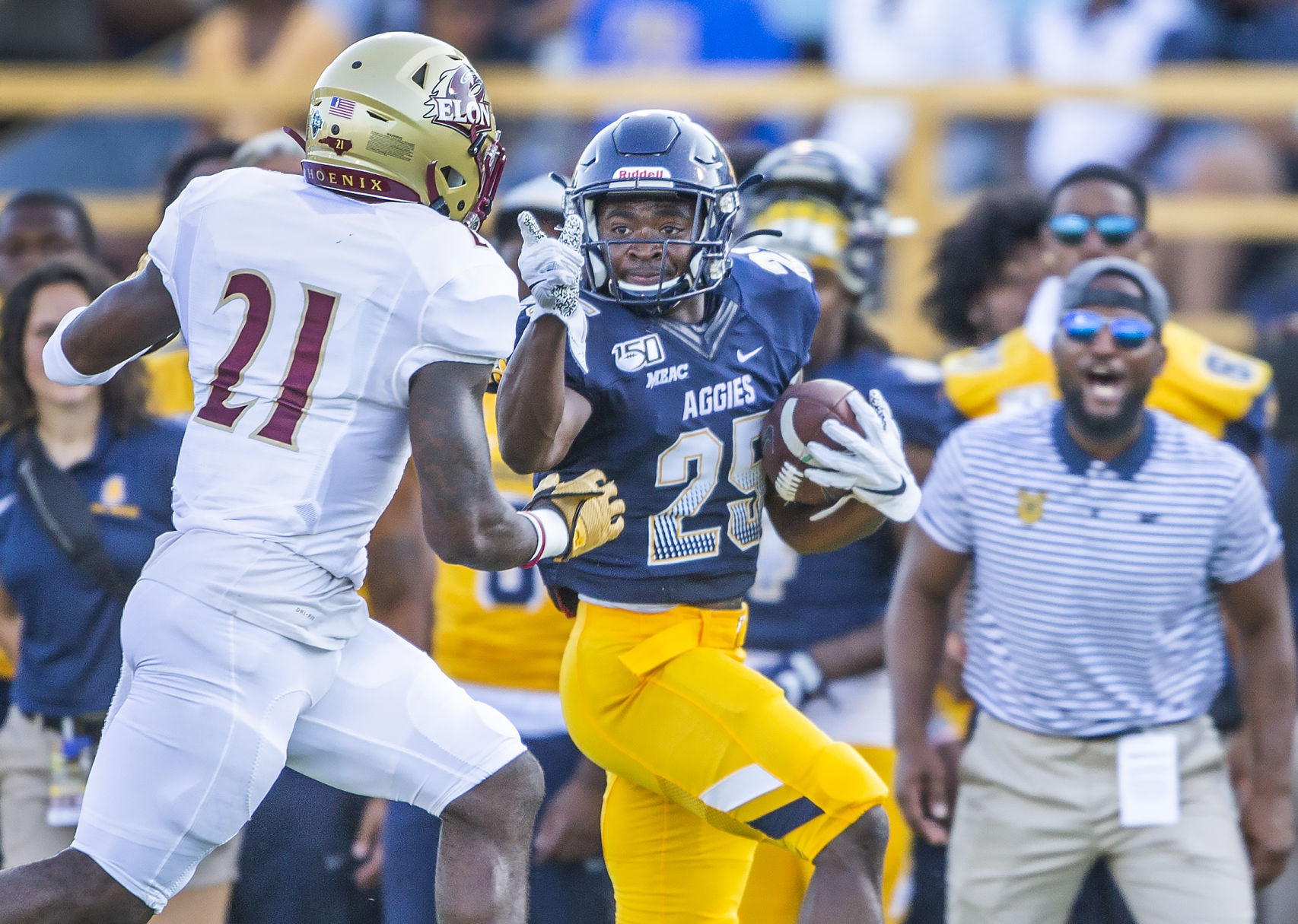 NCAT vs Elon college football
